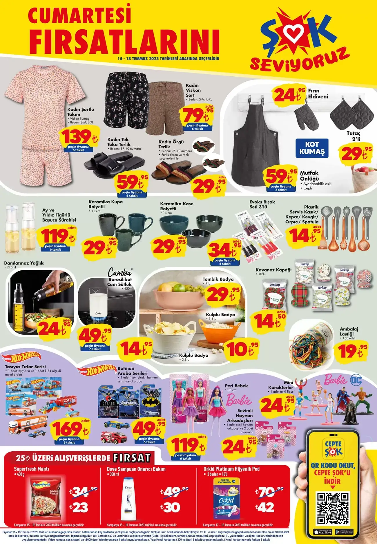 ŞOK ta Makrome bahçe, balkon salıncağı 2999 TL ye, Su arıtma cihazı 1499 TL ye düştü!