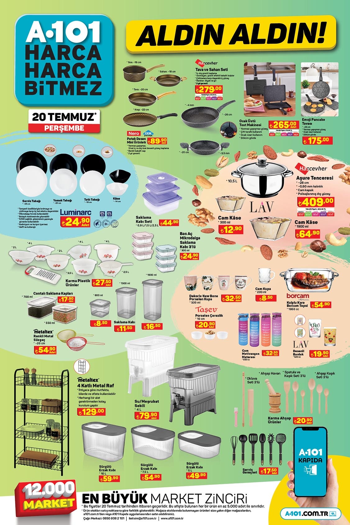 A101’de Regal çay makinesi 739 TL’ye, tam yağlı beyaz peynir 77,50 TL’ye, seramik tabanlı ütü 399 TL’ye düştü!