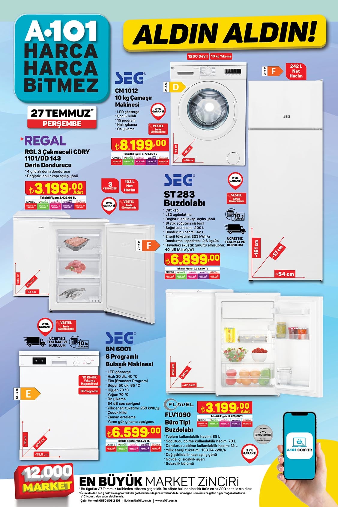 A101’de Yudum ayçiçek yağı 45,50 TL’ye, 9 parça tencere seti 1.990 TL’ye, Paşabahçe 6’lı kâse 64,90 TL’ye düştü!