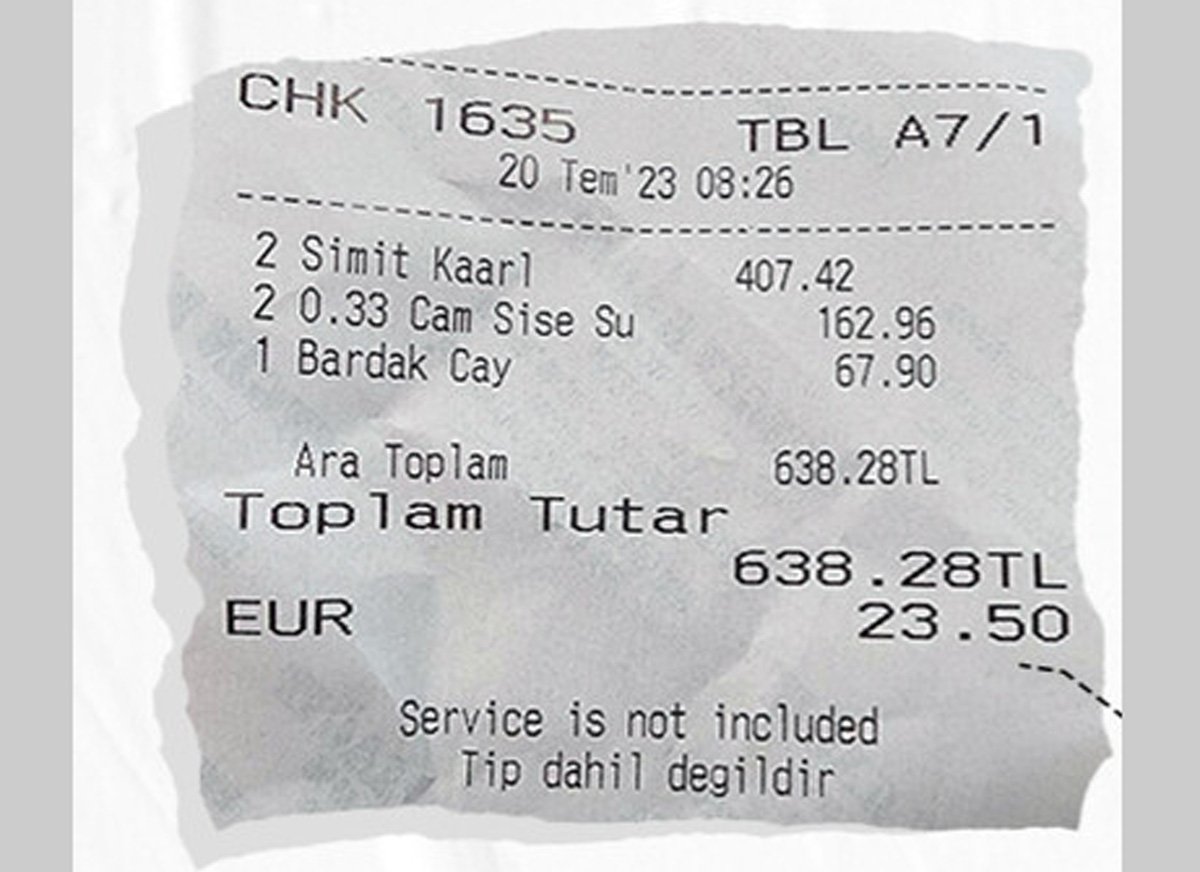 Havaalanında Şaşırtıcı Fiyatlar: Simit 203, Su 81 Lira!