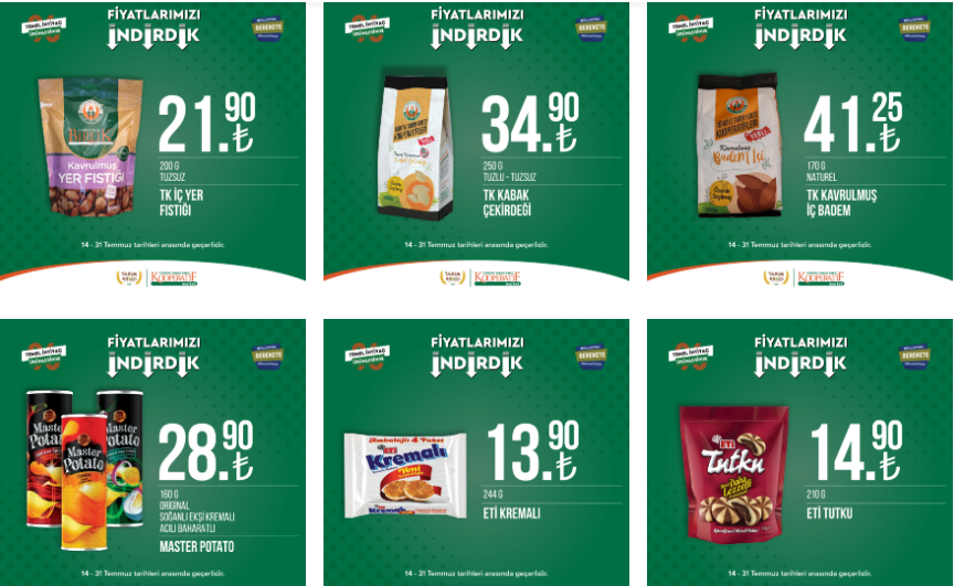 Tarım Kredi kataloğunda yok yok! Ayçiçek yağı 36 TL ye, kağıt havlu 43 TL ye düştü! Son 6 gün yetişen anında alacak...