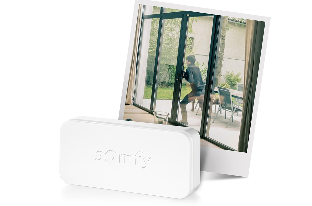 Somfy IntelliTAG kapı dedektörü ile üstün derece ev güvenliği